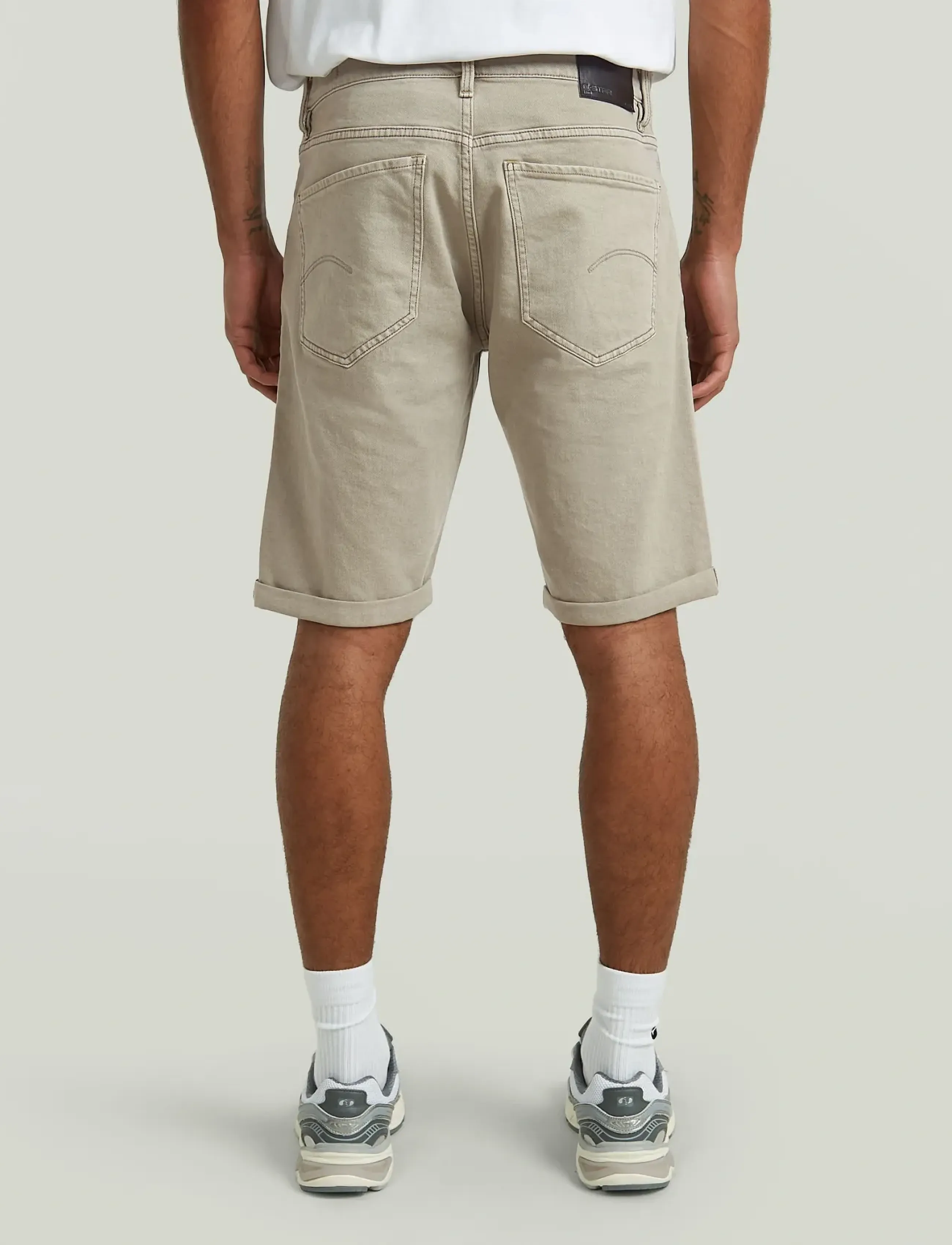 G-Star - Mosa Short - lühikesed teksapüksid - elephant skin gd - 3