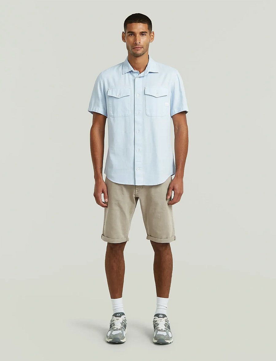 G-Star - Mosa Short - jorts - elephant skin gd - 4