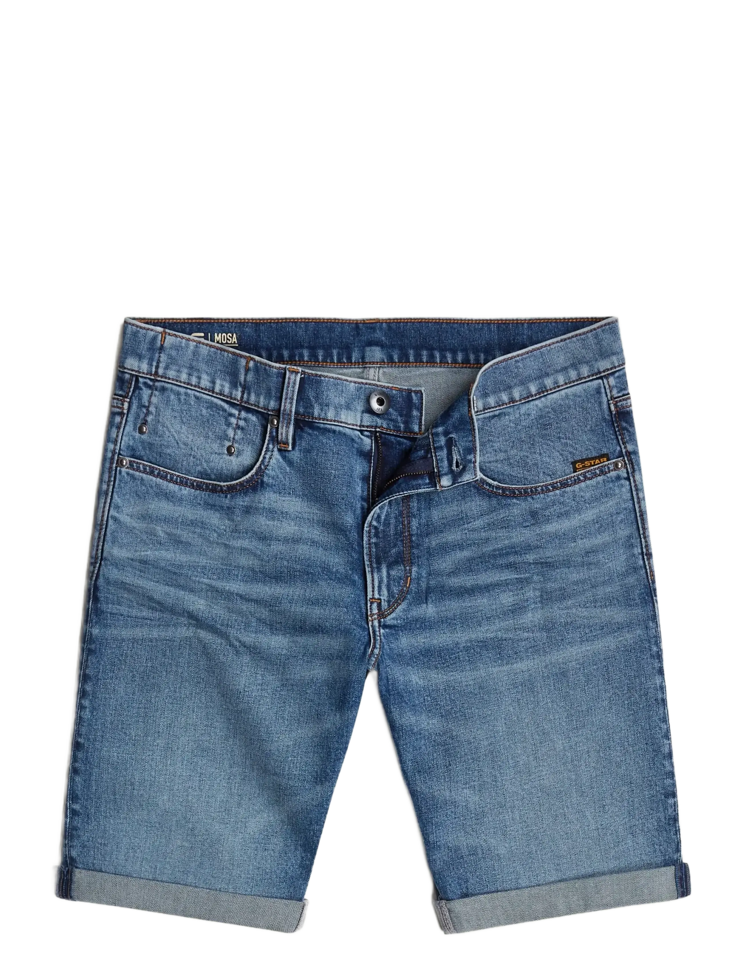 G-Star Mosa Short - Kleidung - FADED CASCADE / blue