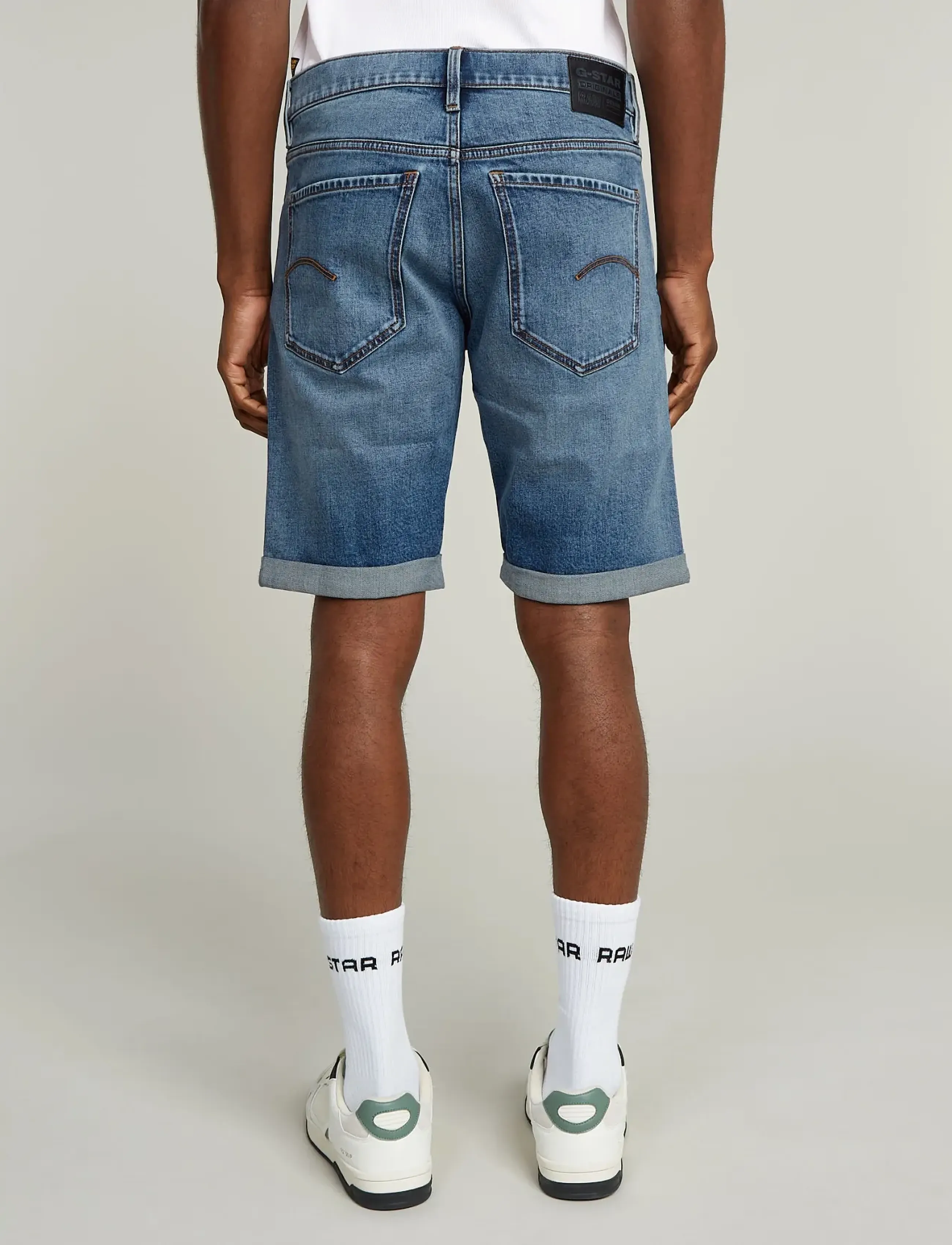 G-Star - Mosa Short - men - faded cascade - 2