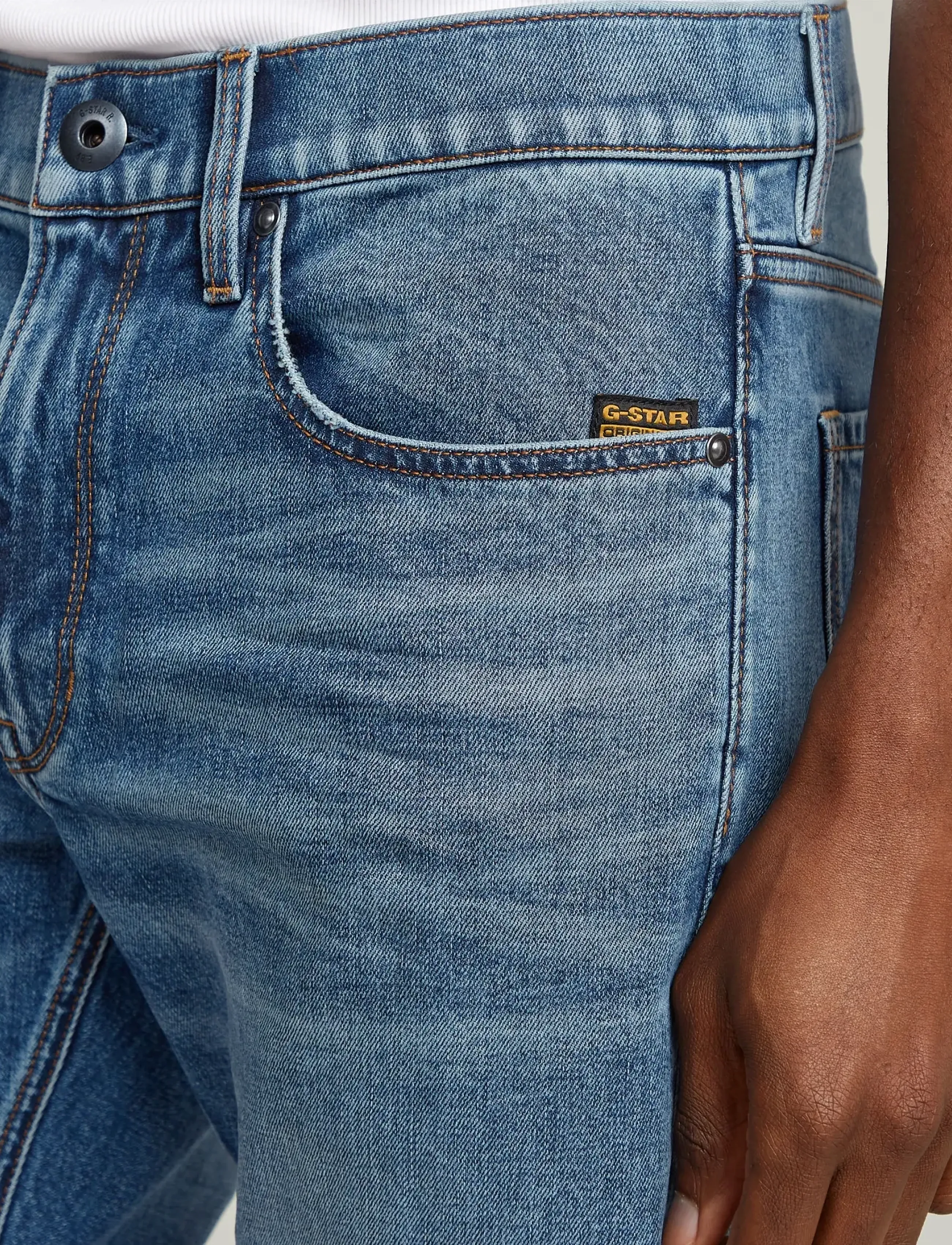 G-Star - Mosa Short - men - faded cascade - 4