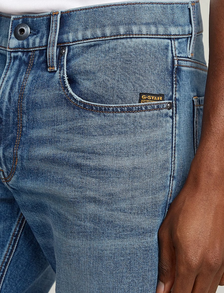 G-Star - Mosa Short - lühikesed teksapüksid - faded cascade - 4