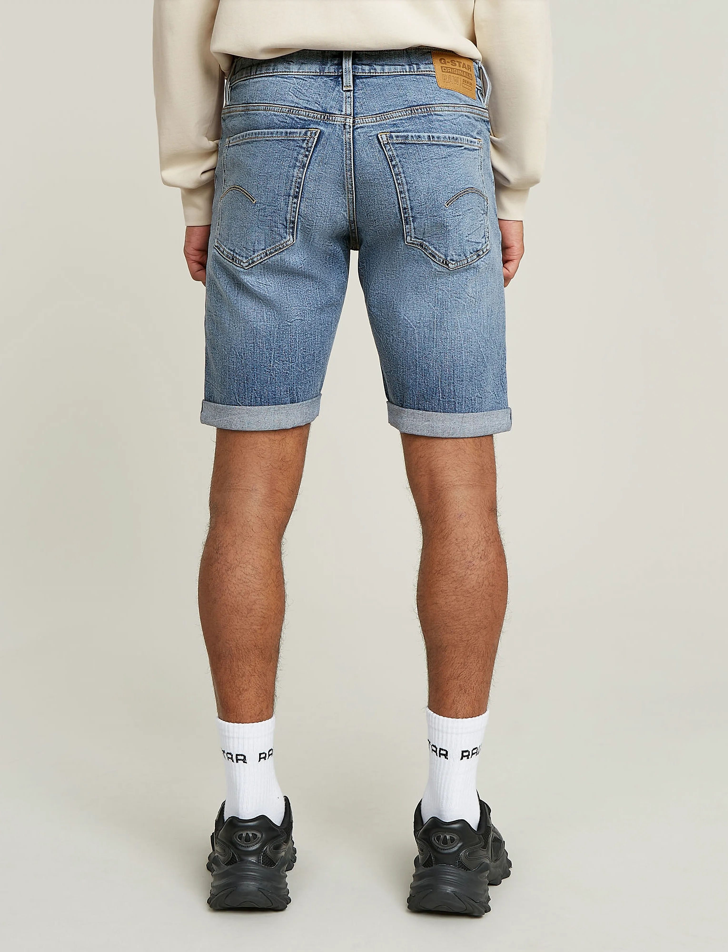 G-Star - Mosa Short - denim shorts - faded sea point blue - 3