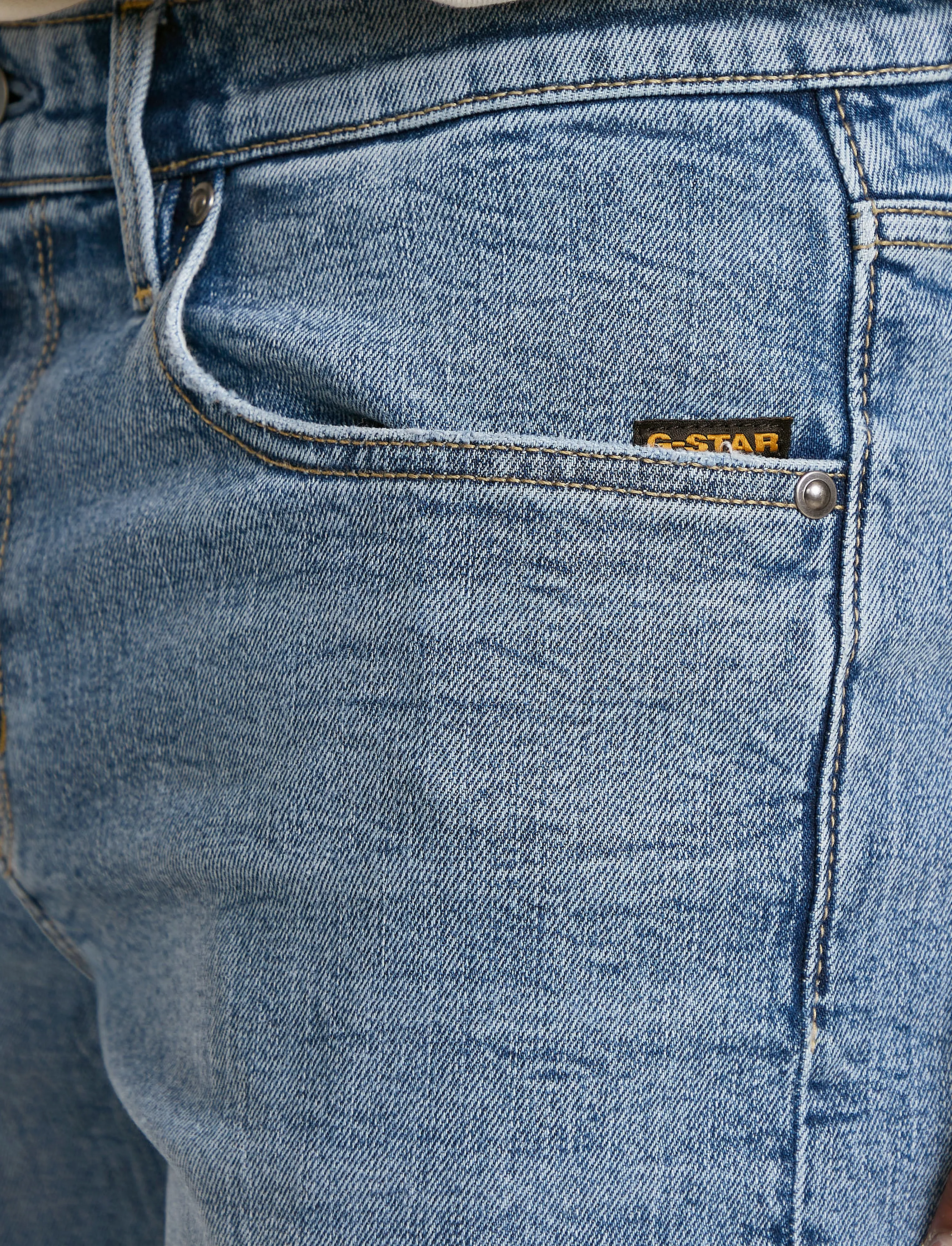 G-Star - Mosa Short - denim shorts - faded sea point blue - 4