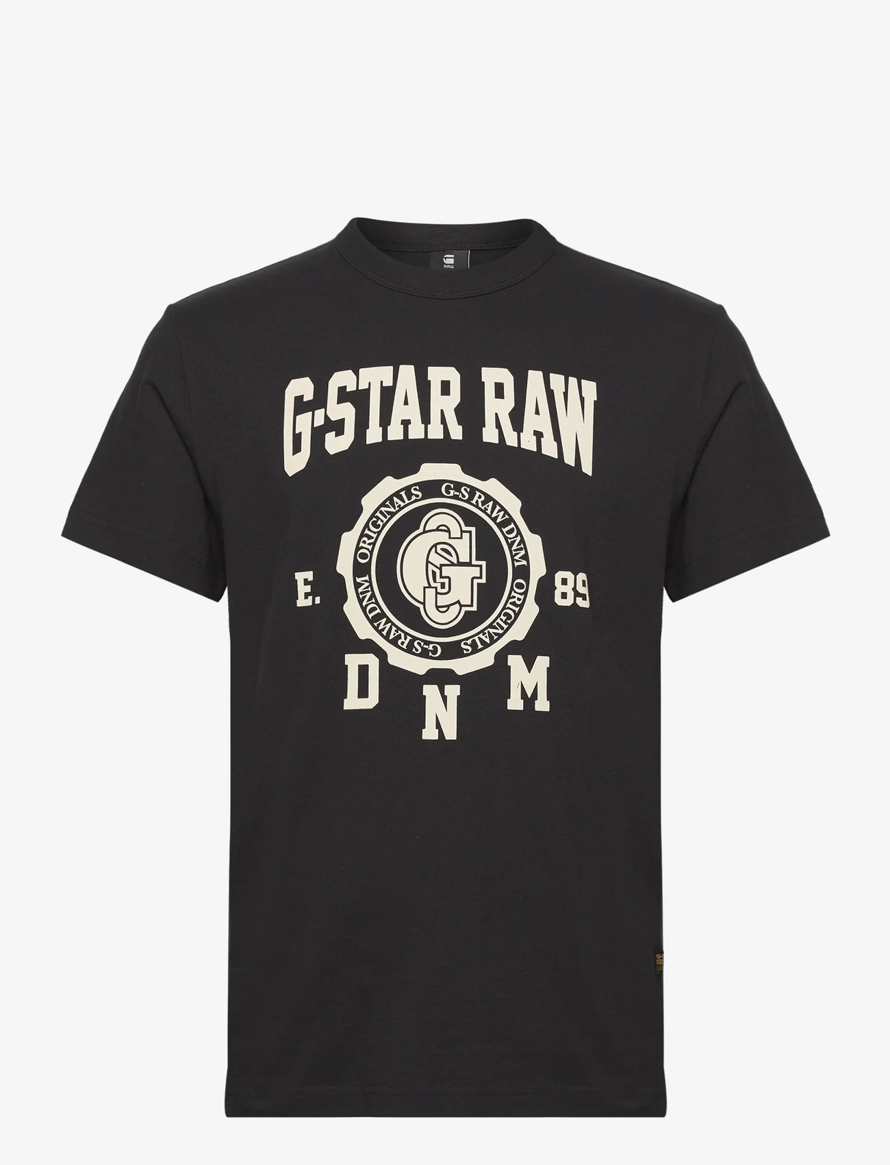 G-Star RAW - Collegic r t - kurzärmelige - dk black - 0