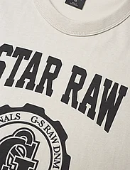 G-Star RAW - Collegic r t - short-sleeved t-shirts - whitebait - 5