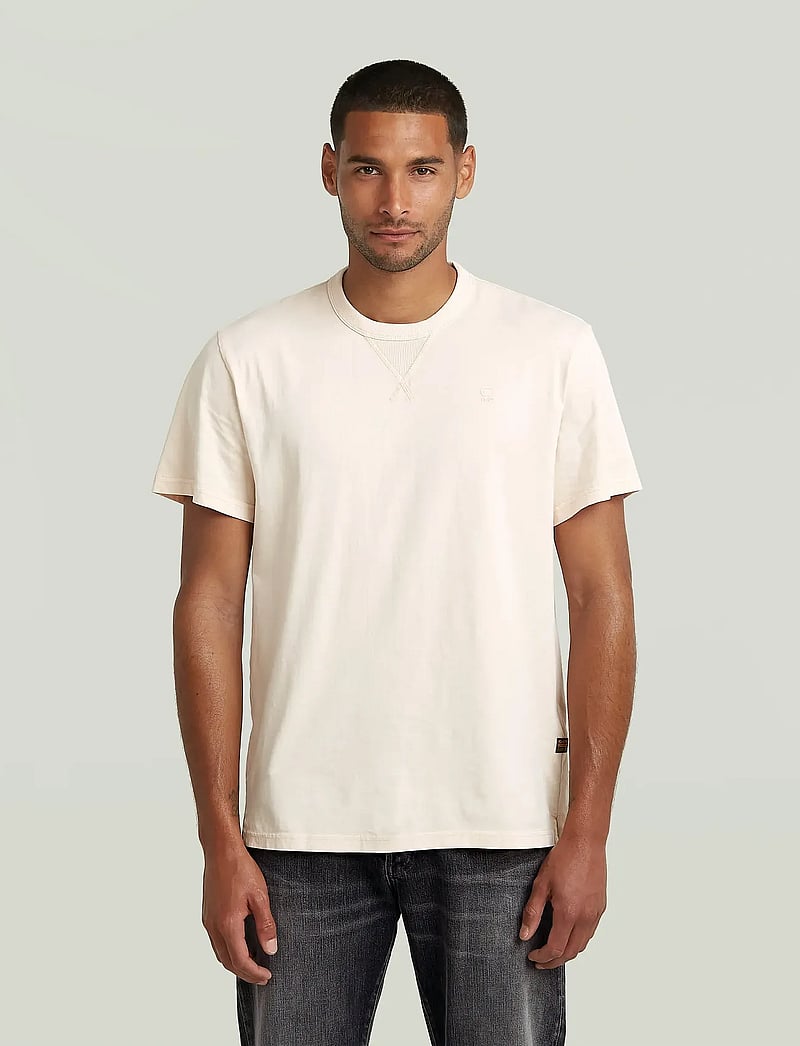 G-Star - Nifous r t - kortärmade t-shirts - linen gd - 0