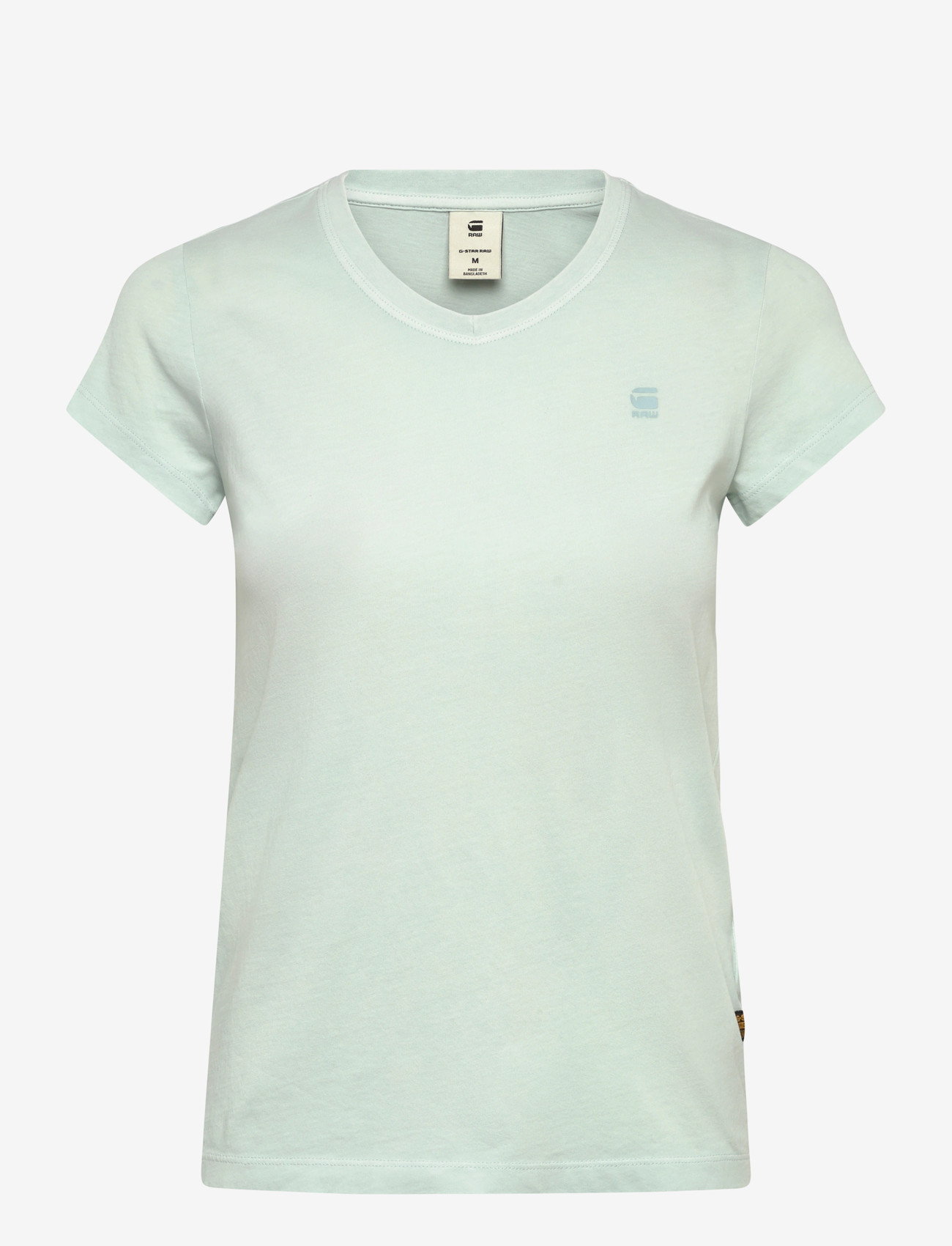 G-Star - Overdyed eyben slim v t 2.0 wmn - t-shirts - plein air gd - 0