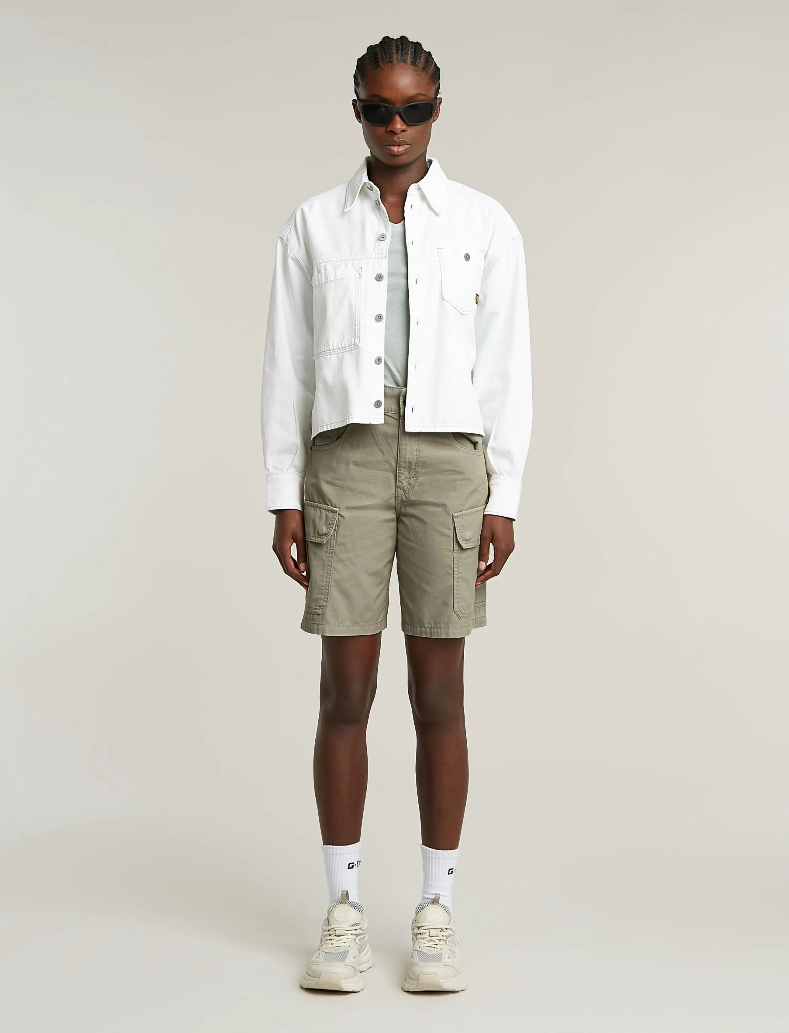 G-Star - Overdyed eyben slim v t 2.0 wmn - laveste priser - plein air gd - 4