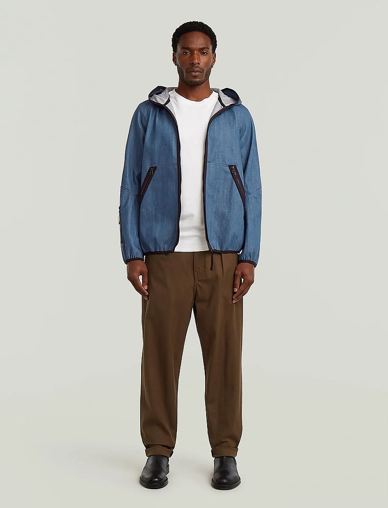 G-Star - Pleated Chino Relaxed Tapered - chinos - desert palm/deep brown hb - 3