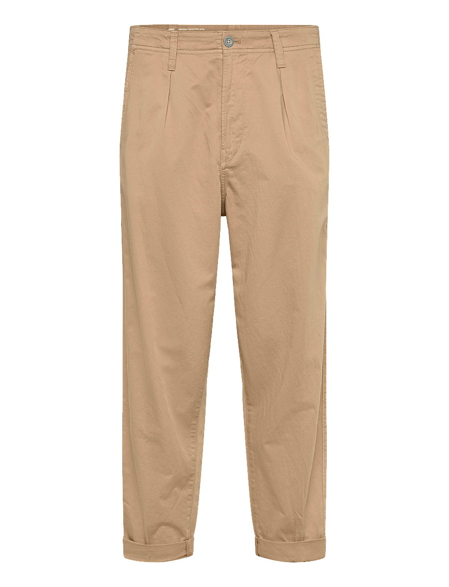 G-Star - Pleated Chino Relaxed Tapered - leinenhosen - lion gd - 0