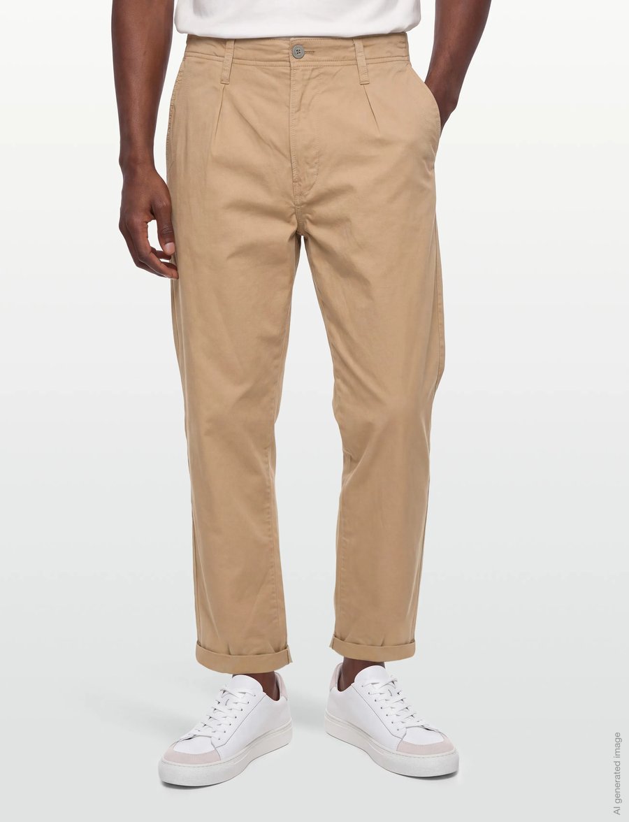 G-Star - Pleated Chino Relaxed Tapered - hørbukser - lion gd - 3