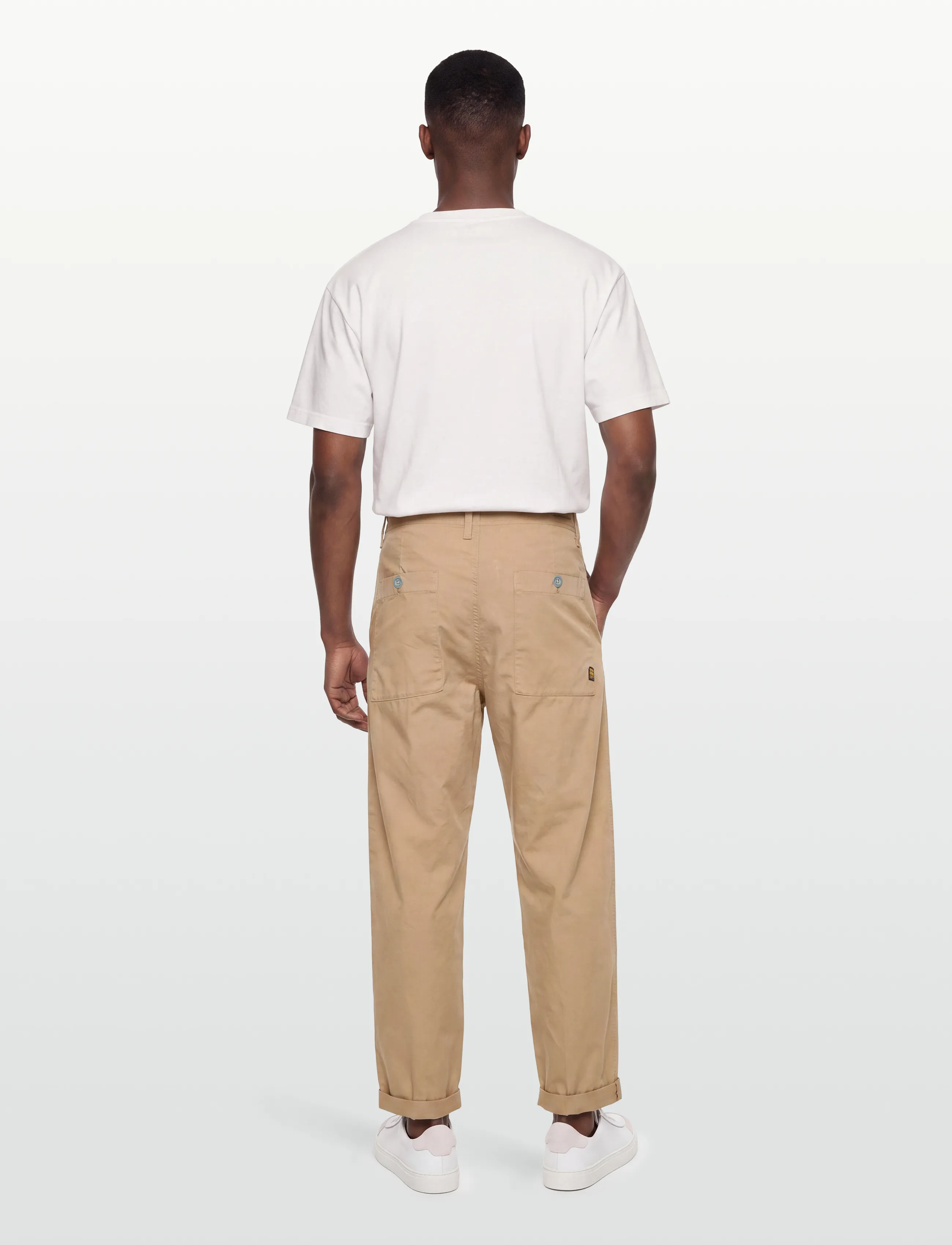 G-Star - Pleated Chino Relaxed Tapered - chinos - lion gd - 4