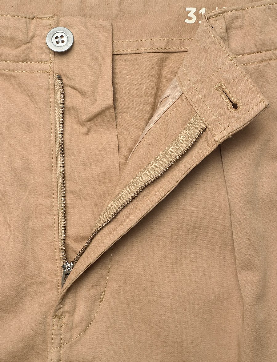 G-Star - Pleated Chino Relaxed Tapered - leinenhosen - lion gd - 3