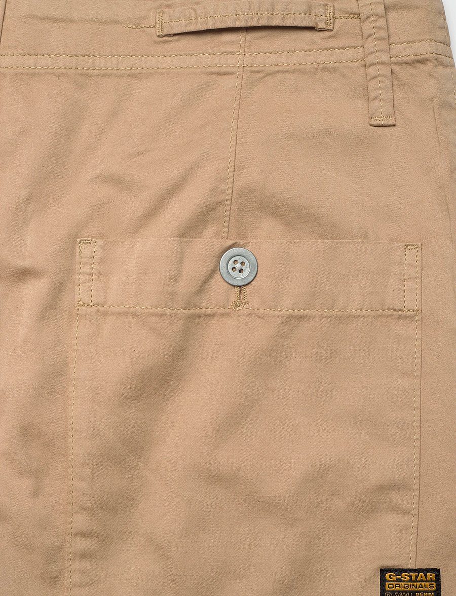 G-Star - Pleated Chino Relaxed Tapered - leinenhosen - lion gd - 4