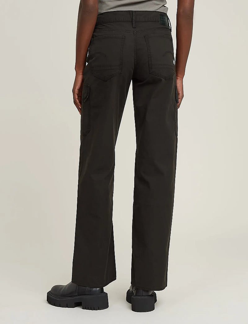 G-Star - Judee Cargo wmn - cargo-hosen - dk black gd - 0