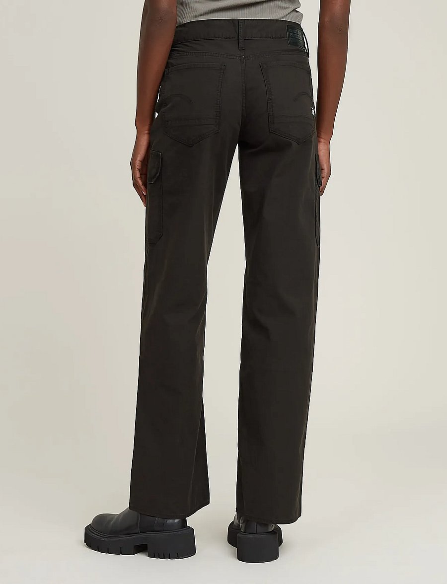 G-Star - Judee Cargo Denim wmn - cargo-hosen - dk black gd - 0