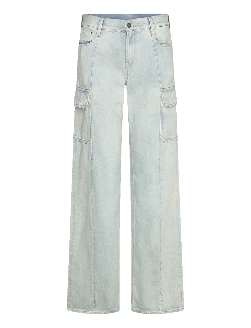 G-Star - Judee Cargo wmn - cargobukser - sun faded piscina blue - 1