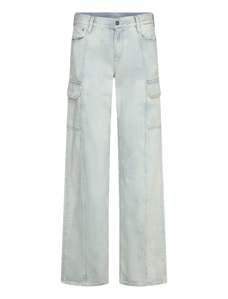 G-Star - Judee Cargo wmn - cargo-hosen - sun faded piscina blue - 1