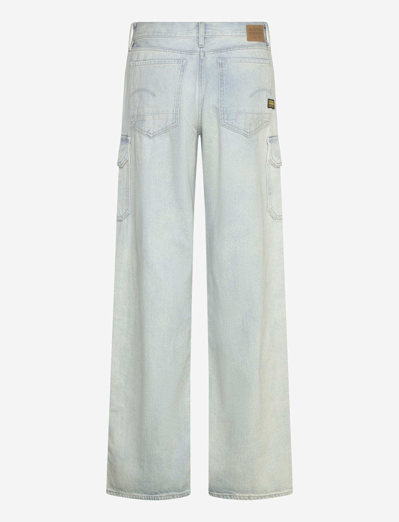 G-Star - Judee Cargo Denim wmn - cargobukser - sun faded piscina blue - 2