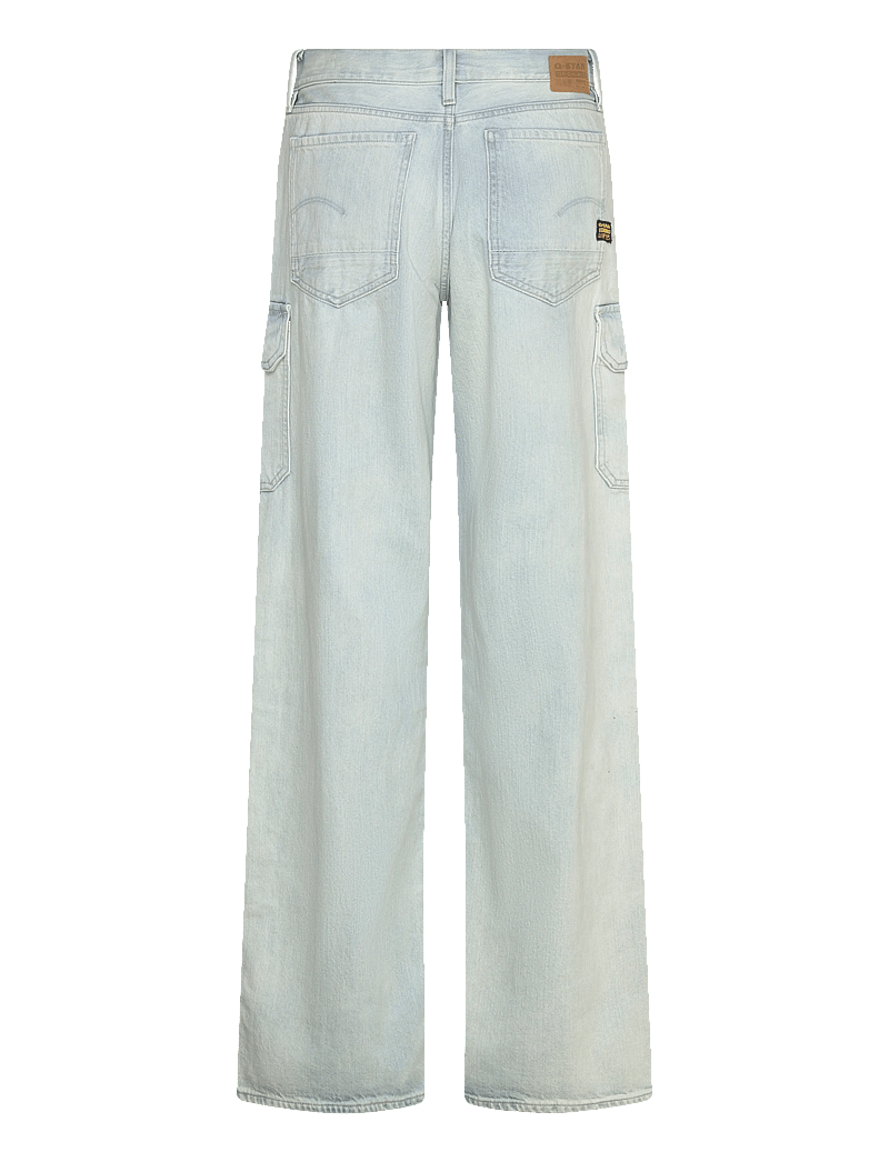 G-Star - Judee Cargo wmn - cargobukser - sun faded piscina blue - 2