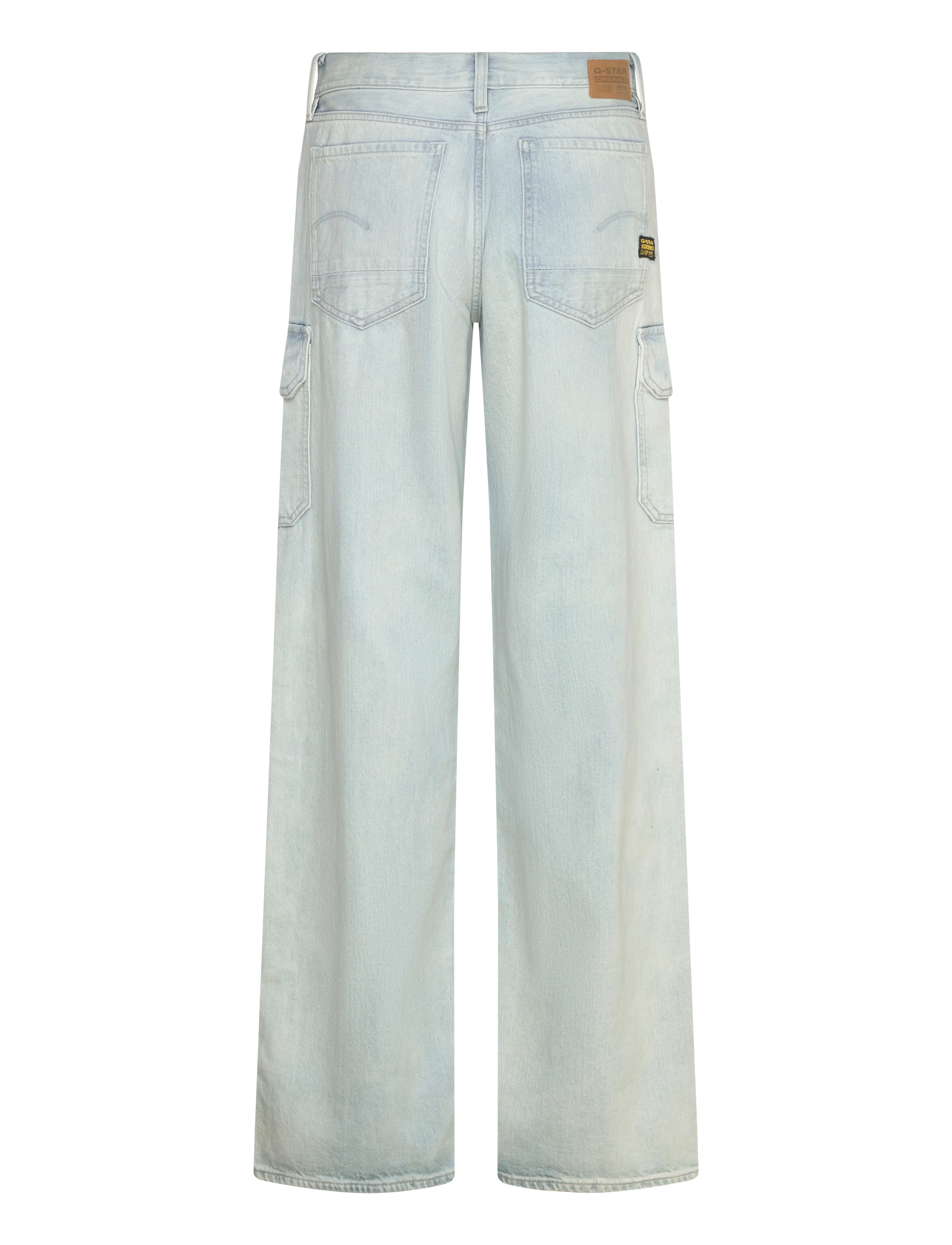 G-Star - Judee Cargo wmn - cargo-housut - sun faded piscina blue - 2