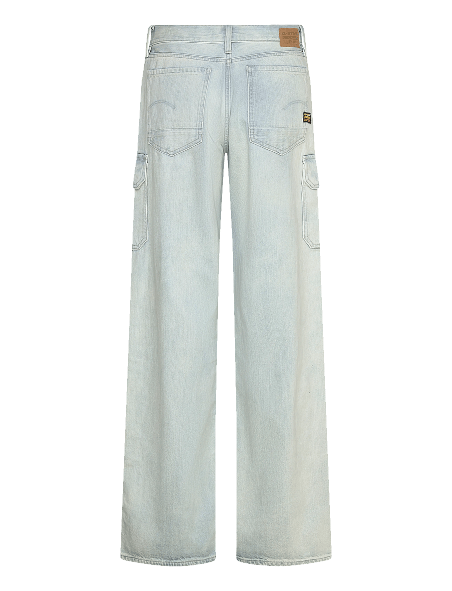 G-Star - Judee Cargo wmn - cargo-hosen - sun faded piscina blue - 2