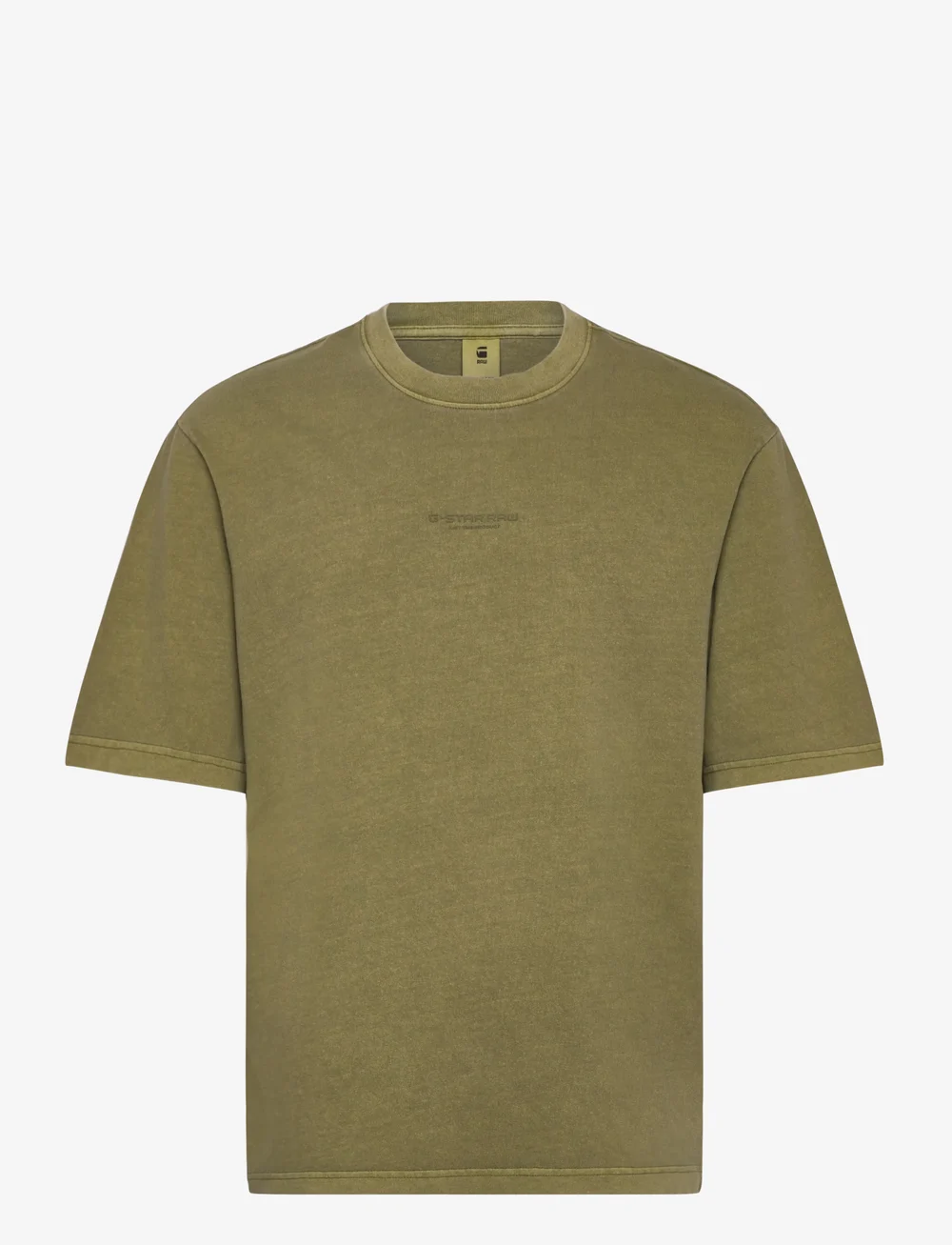 G-Star - Overdyed center chest boxy r t - lühikeste varrukatega t-särgid - mayfly gd - 1