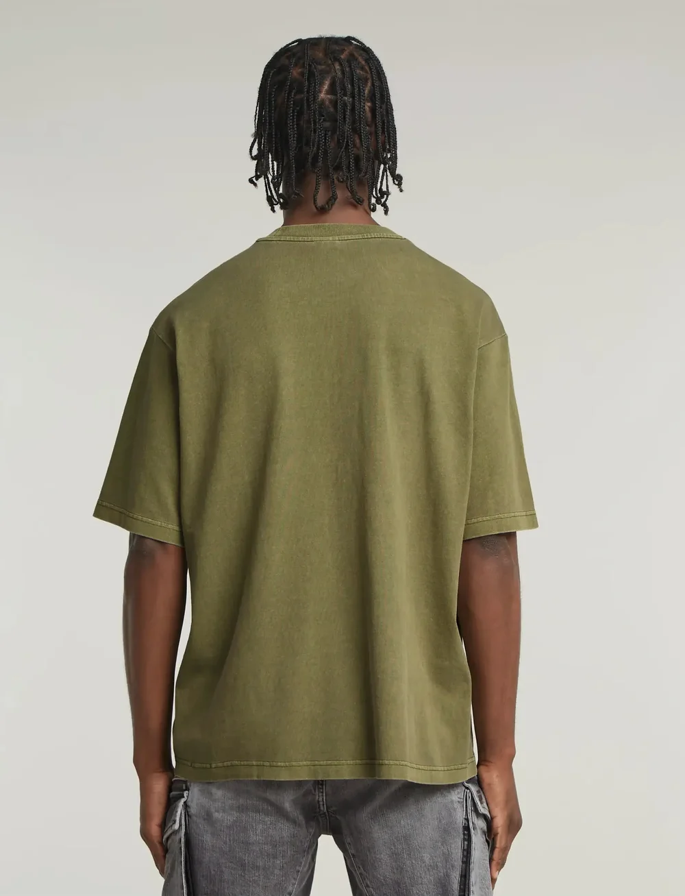 G-Star - Overdyed center chest boxy r t - lühikeste varrukatega t-särgid - mayfly gd - 3