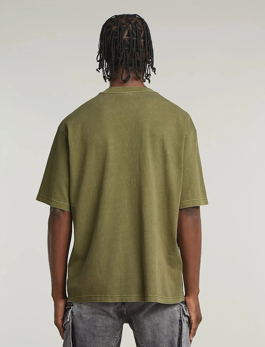 G-Star - Overdyed center chest boxy r t - mayfly gd - 3
