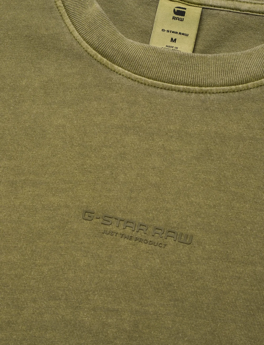 G-Star - Overdyed center chest boxy r t - lühikeste varrukatega t-särgid - mayfly gd - 4