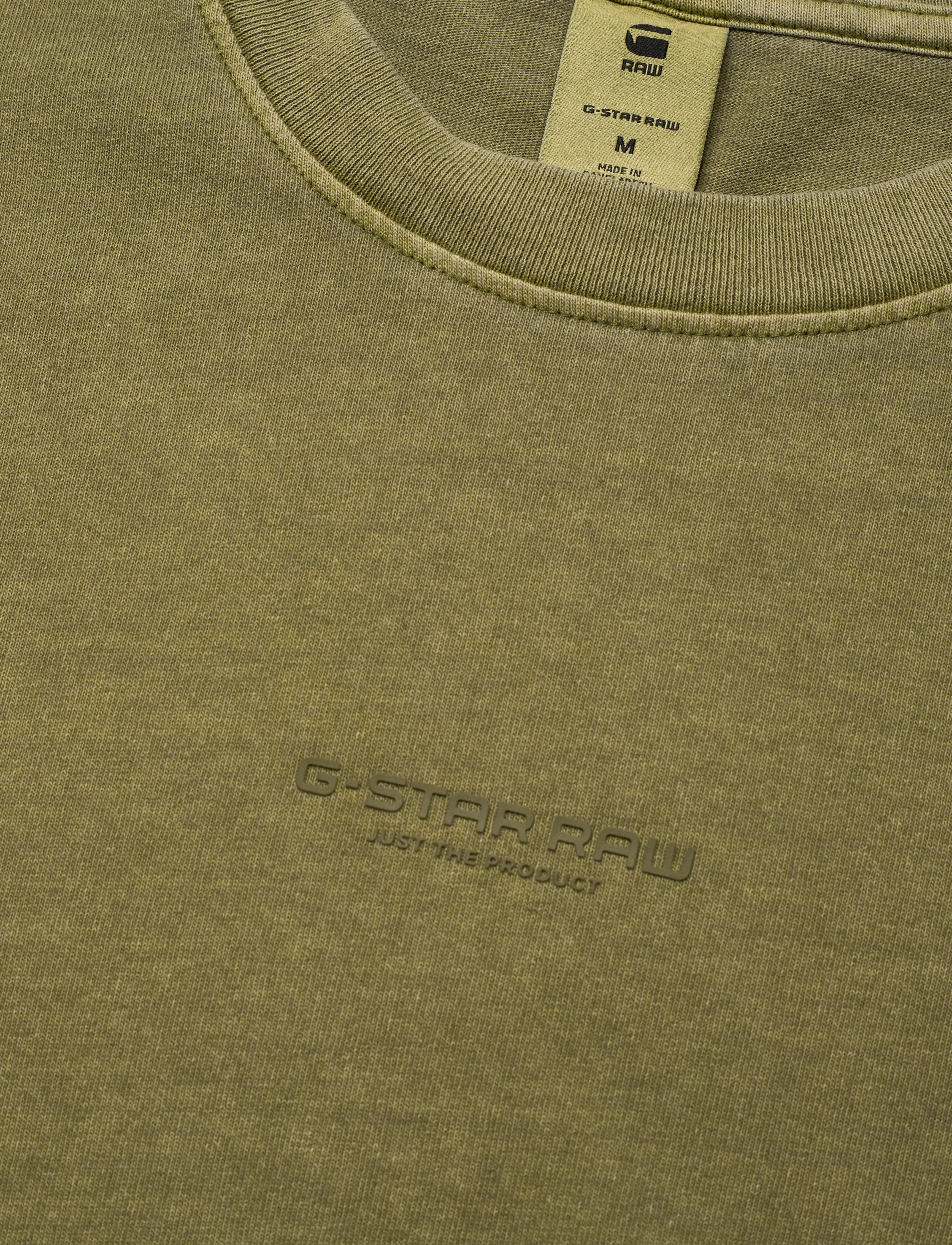 G-Star - Overdyed center chest boxy r t - mayfly gd - 4