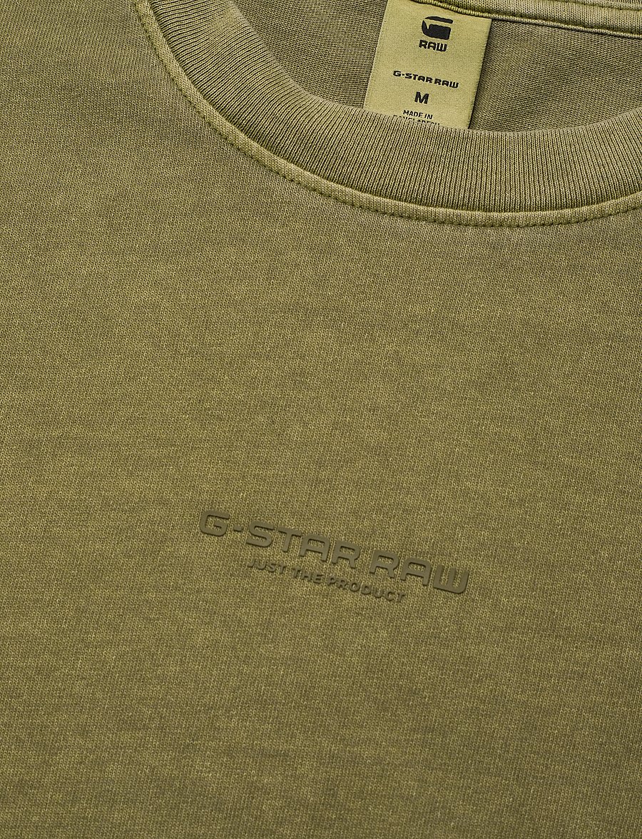 G-Star - Overdyed center chest boxy r t - mayfly gd - 4