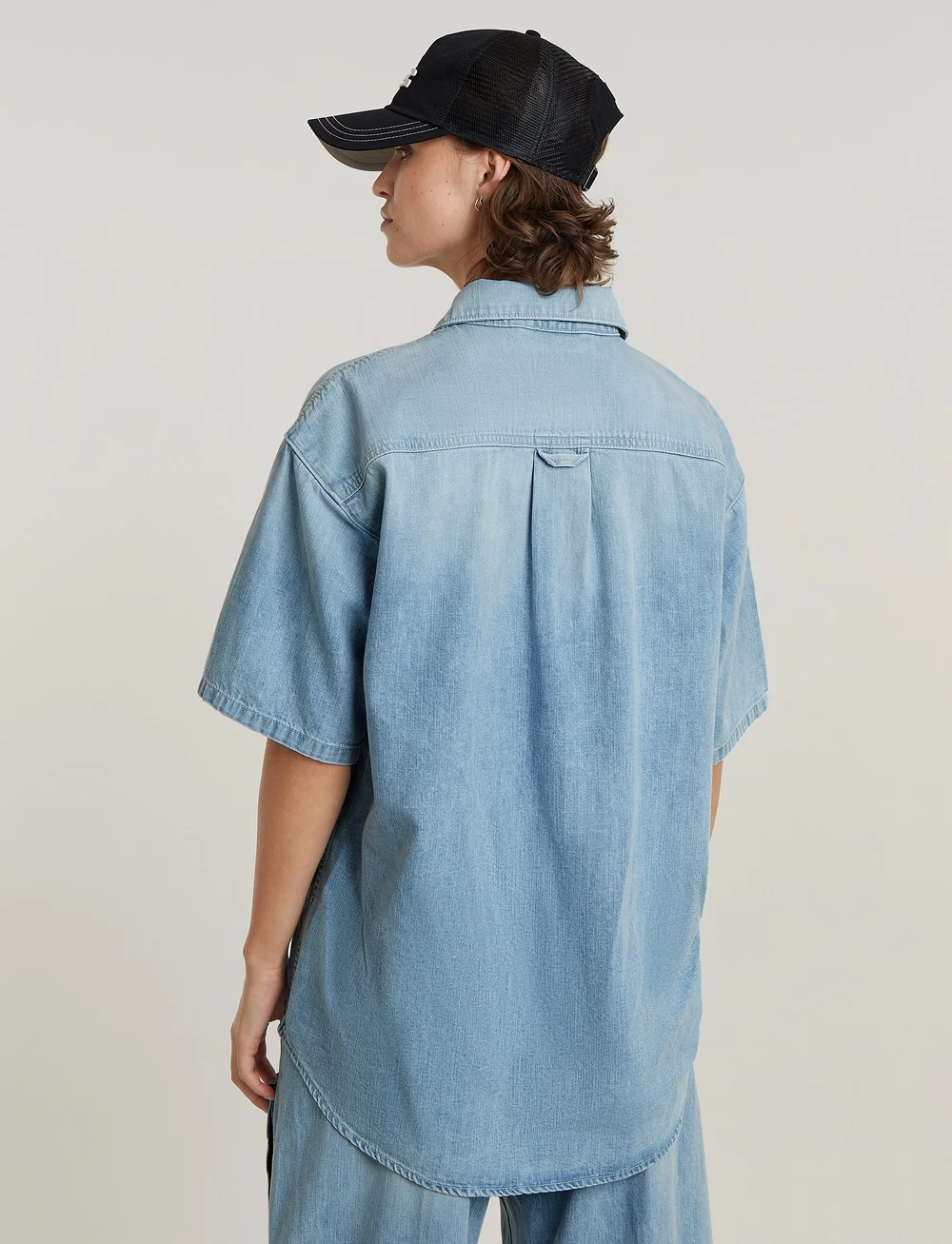 G-Star - Relaxed Venture shirt s\s wmn - jeansskjortor - sun faded blue mist - 3