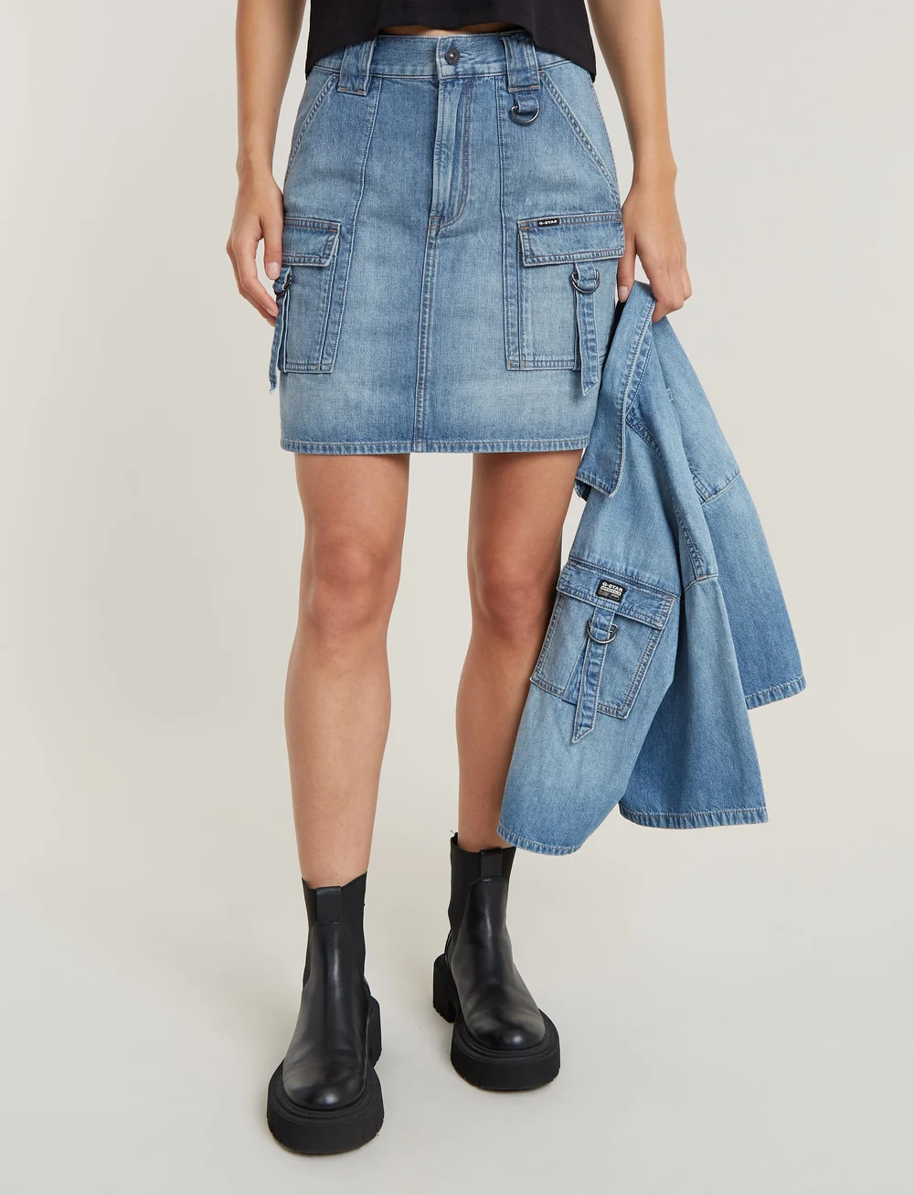 G Star RAW Viktoria Utility Mini Skirt Wmn Jupes courtes Boozt