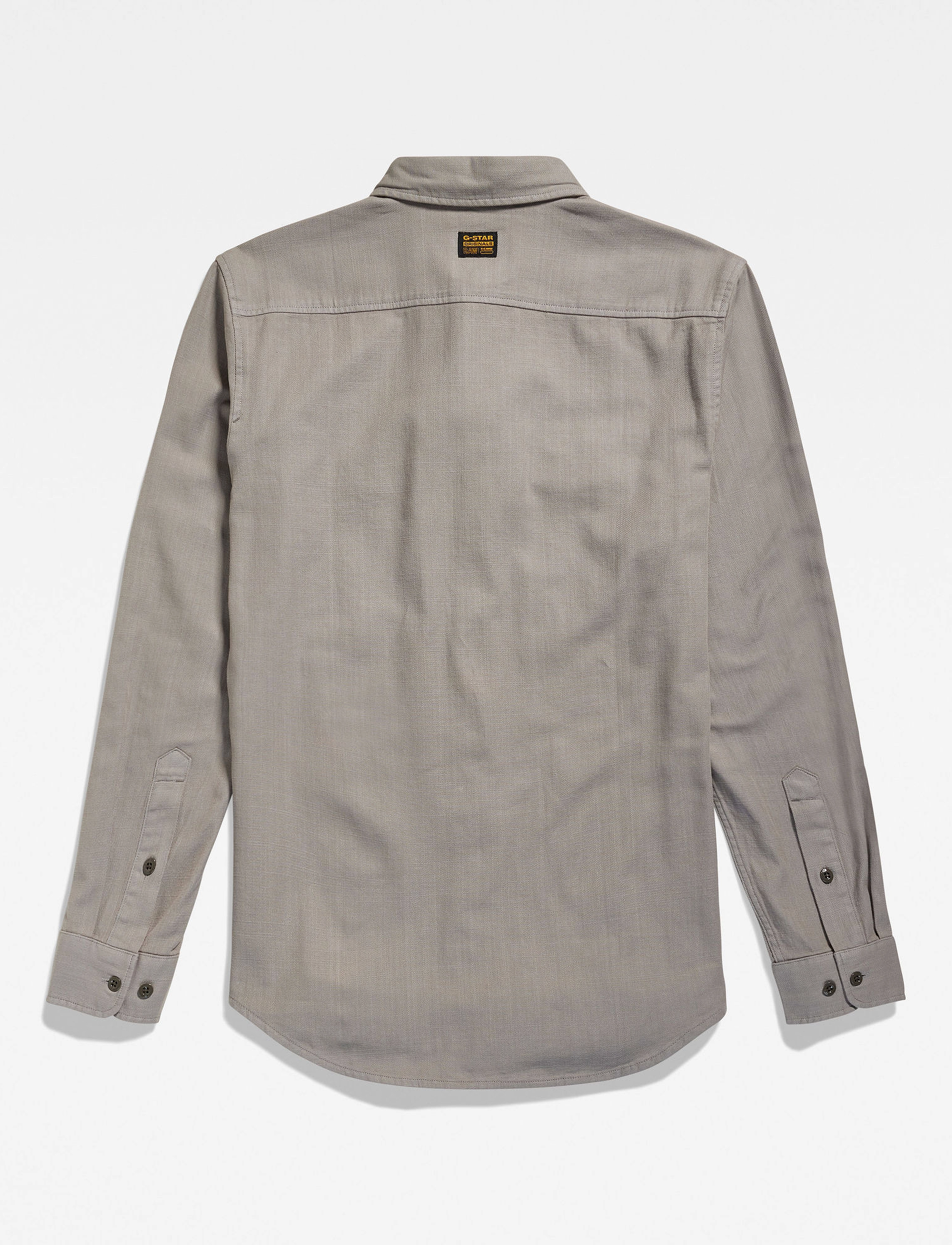 G-Star - Marine Slim Shirt l\s - vabaajasärgid - grey alloy gd - 2