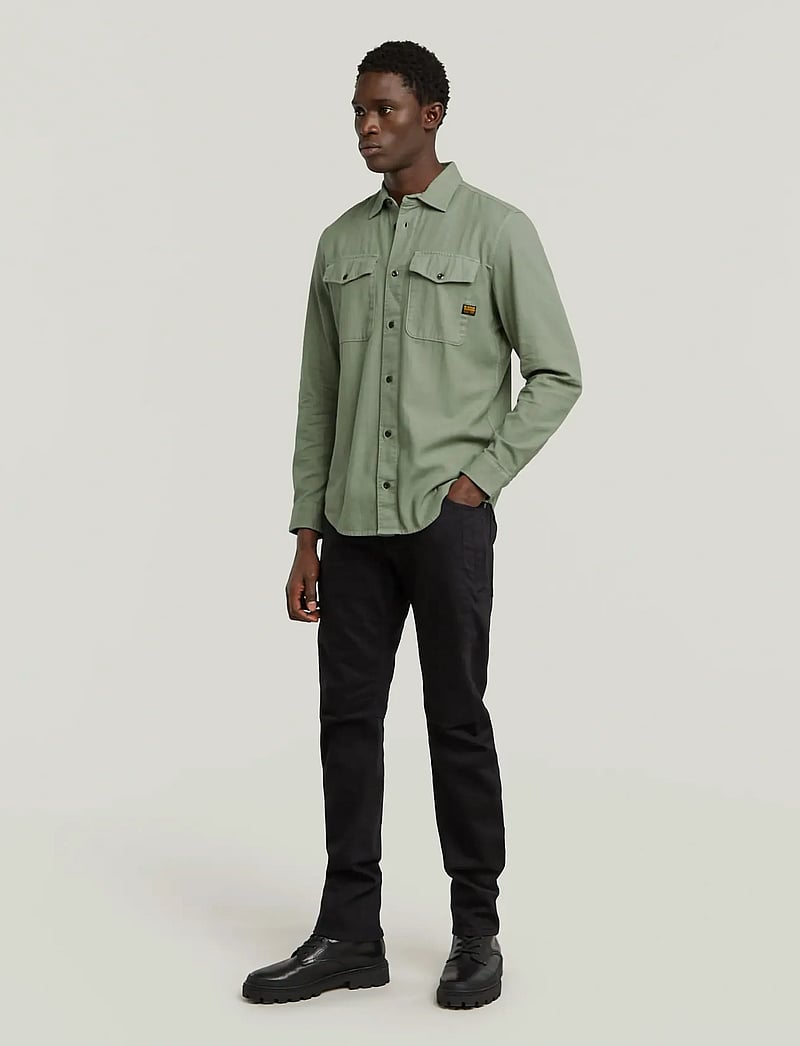 G-Star - Marine Slim Shirt l\s - casual skjorter - lt orphus gd - 5