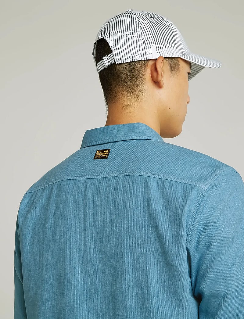 G-Star - Marine Slim Shirt l\s - casual skjorter - niagara gd - 4