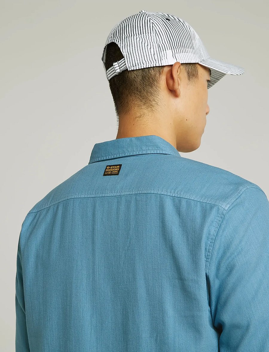 G-Star - Marine Slim Shirt l\s - casual skjorter - niagara gd - 4