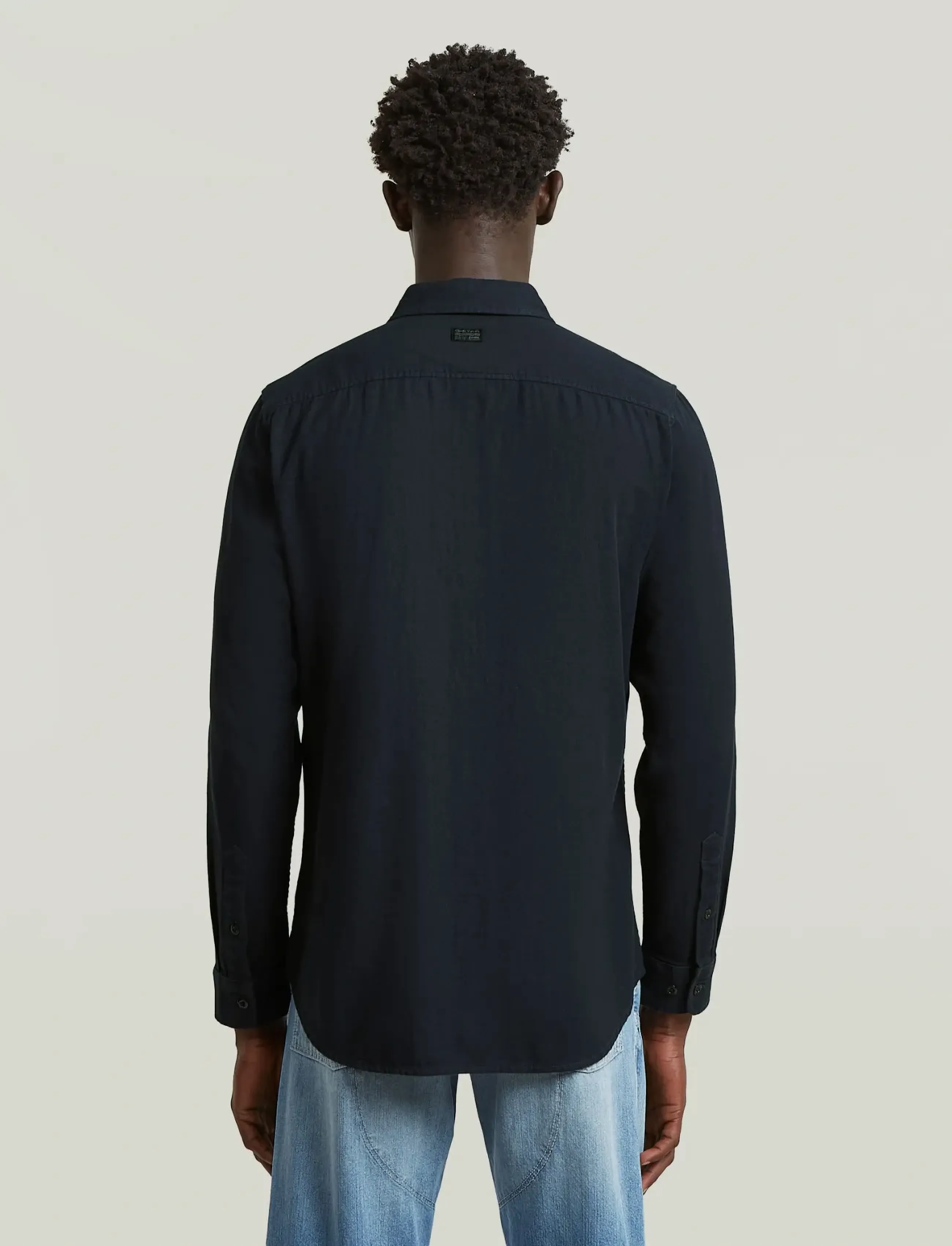 G-Star - Marine Slim Shirt l\s - vabaajasärgid - salute gd - 3