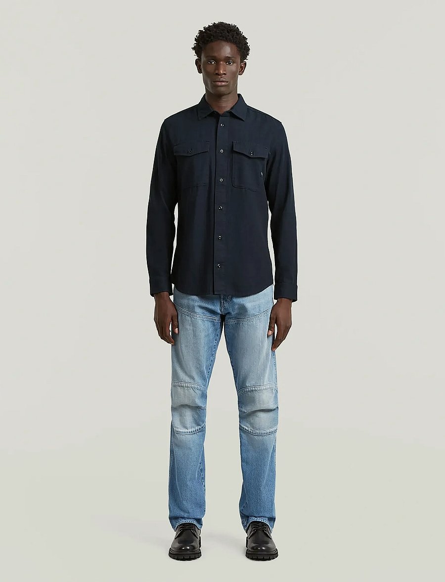 G-Star - Marine Slim Shirt l\s - casual skjorter - salute gd - 4