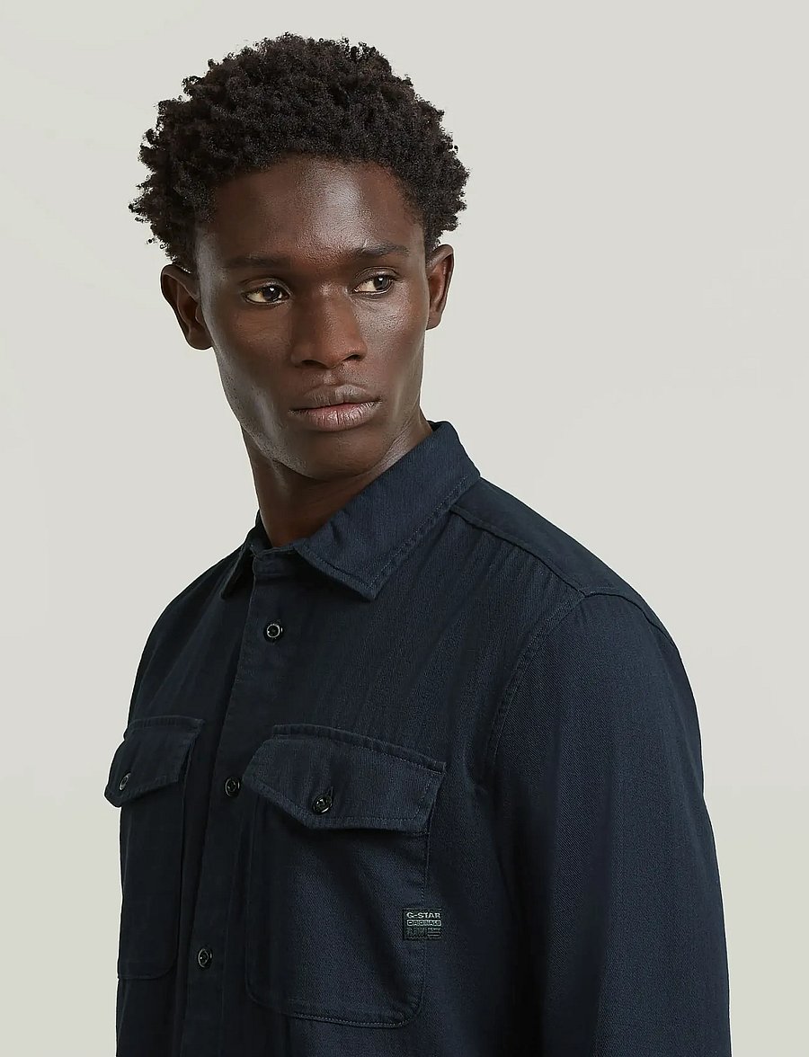 G-Star - Marine Slim Shirt l\s - casual skjorter - salute gd - 5