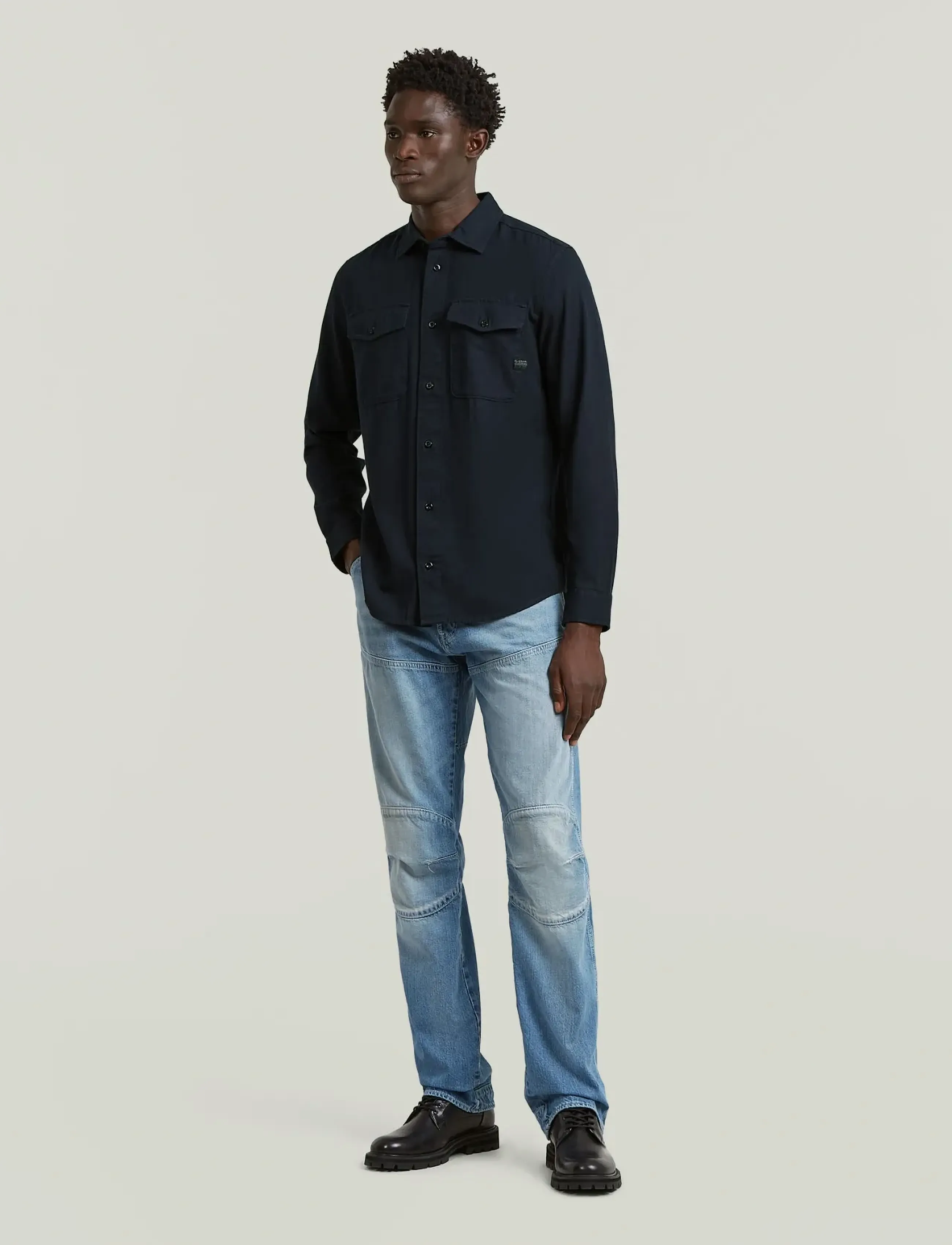 G-STAR Skjorta 'Marine Slim Shirt' herr – bild 6