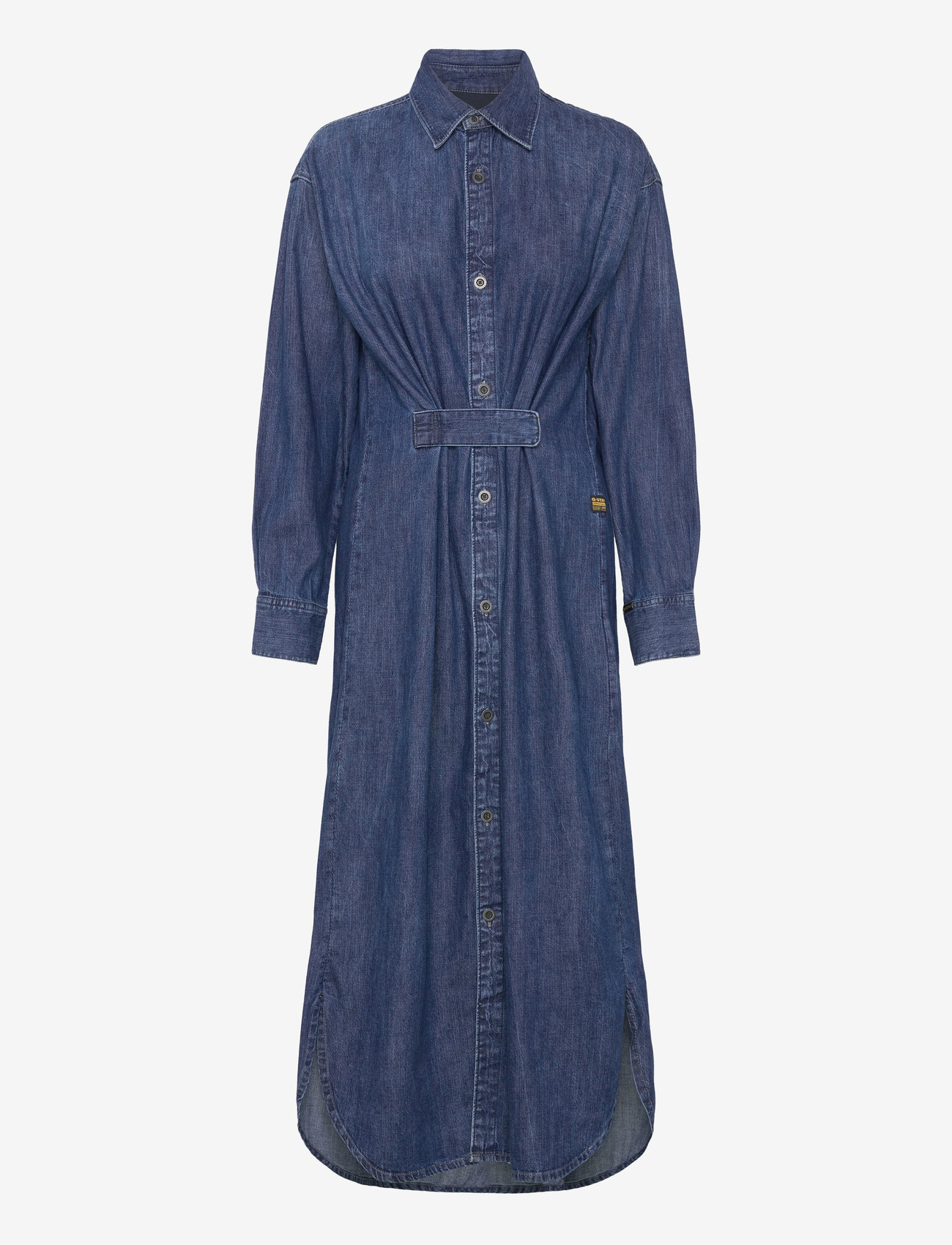 G-Star RAW Long Tab Shirt Dress L\s Wmn – midi dresses – shop at Booztlet - Main Image