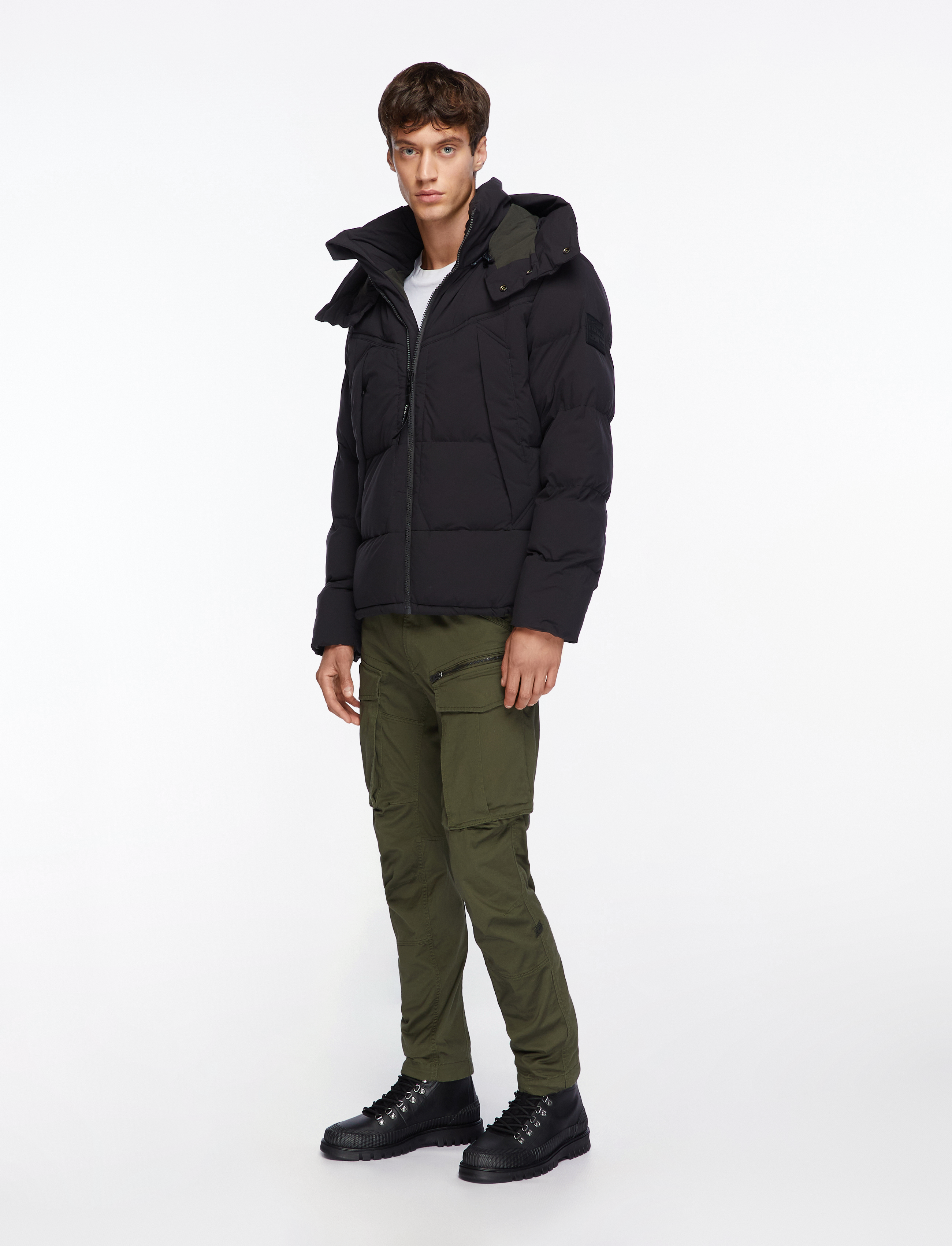 G-Star - G- Whistler Pdd Hdd Jkt 2.0 - kurtki zimowe - dk black - 3