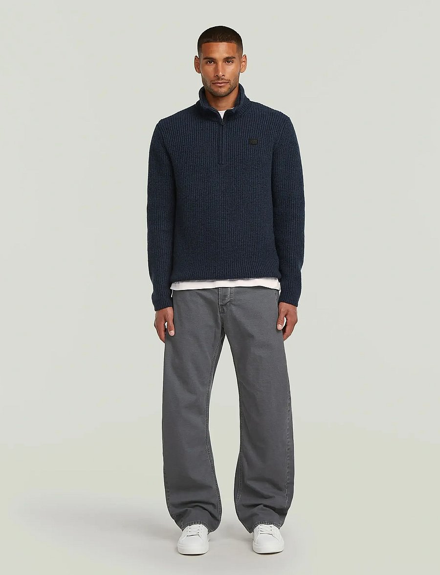 G-Star - Bend 3D Loose - weite jeans - india ink-folkstone gray double dye - 3