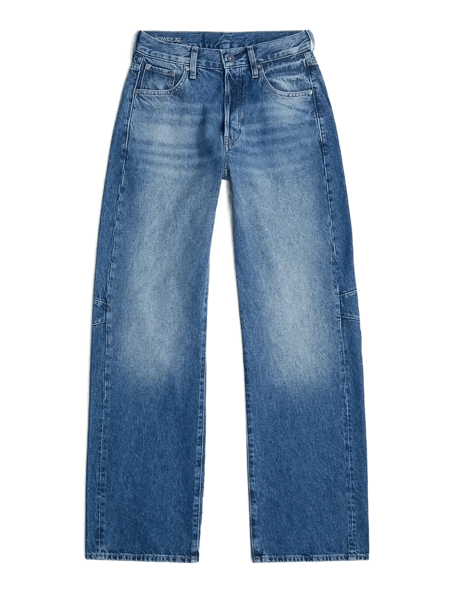 G-Star - Bowey 3D Boyfriend Wmn - straight jeans - faded blue chrome - 1