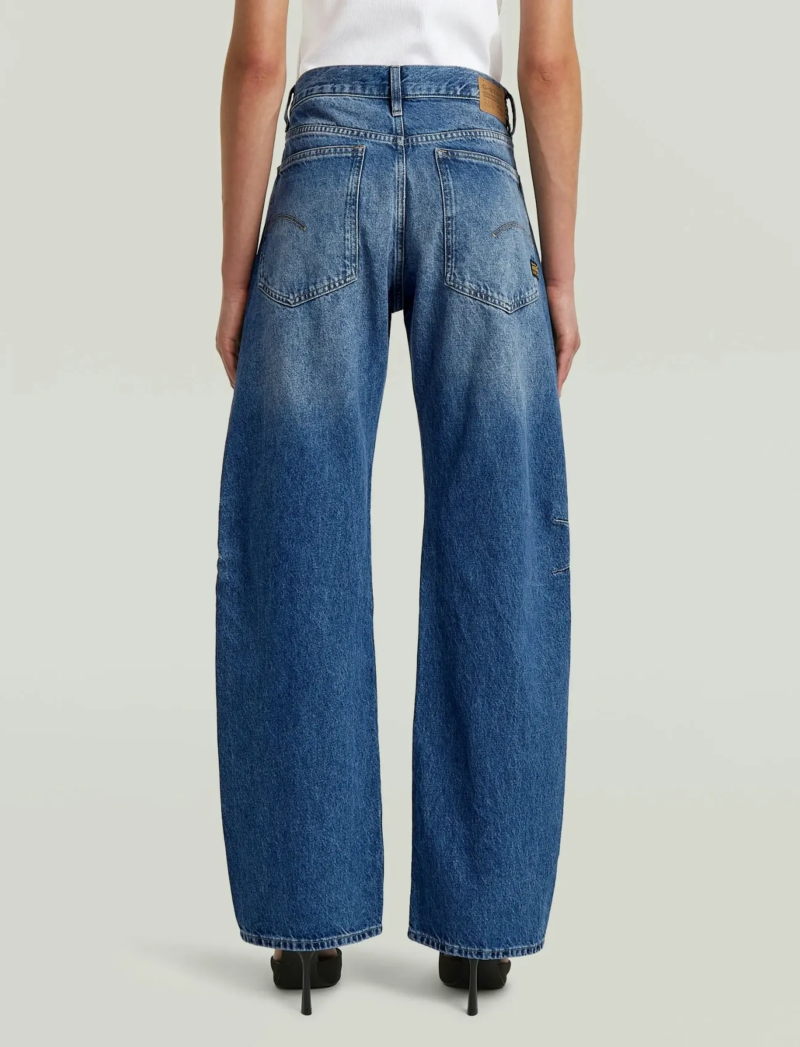 G-Star - Bowey 3D Boyfriend Wmn - gerade jeans - faded blue chrome - 2