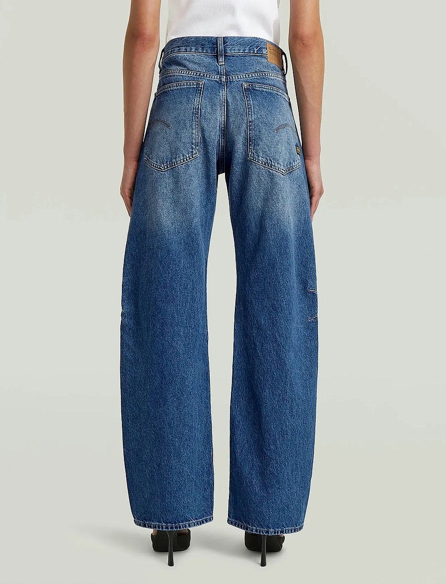 G-Star - Bowey 3D Boyfriend Wmn - straight jeans - faded blue chrome - 2