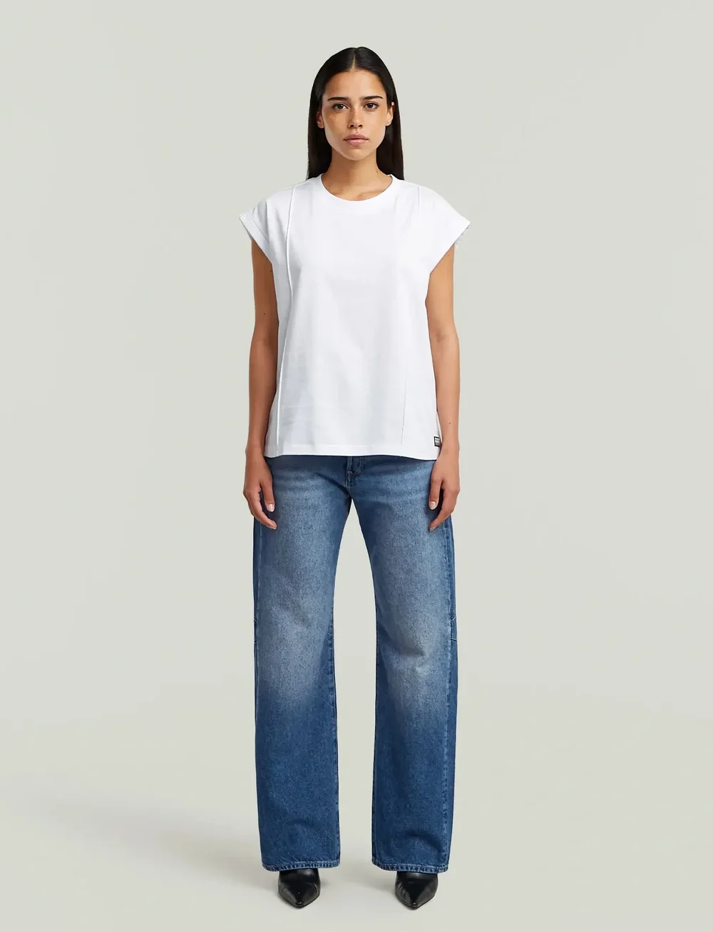 G-Star - Bowey 3D Boyfriend Wmn - raka jeans - faded blue chrome - 2